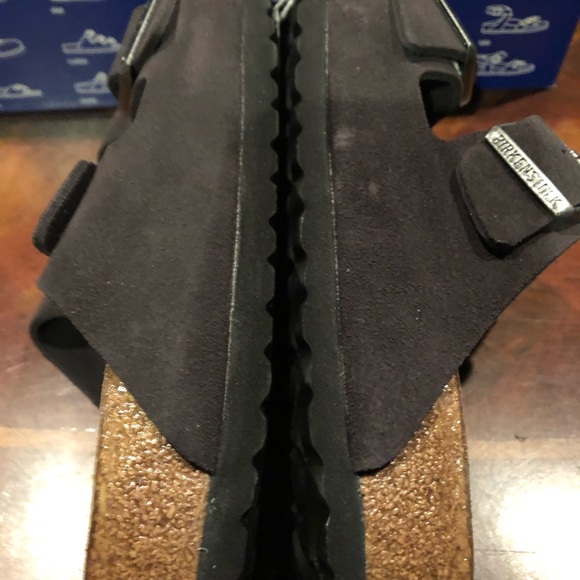 Birkenstock Arizona velvet grey suede asst u - Picture 3 of 5